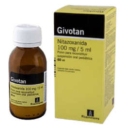 GIVOTAN P/SUSP. 100 MG /5ML X 60 ML