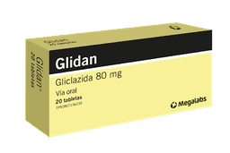 GLIDAN 80 MG. X 20 TABS