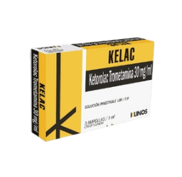 KELAC SOL INY 30MG/ML 3AMP X 1ML