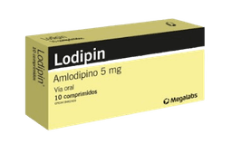 LODIPIN 5 MG x 10 COMP