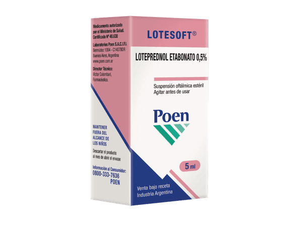 LOTESOFT 0,5% X 5ML GOTAS