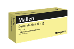 MAILEN 5 MG X 10 COMP