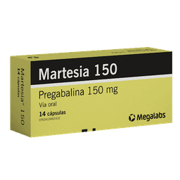 MARTESIA 150 MG X 14 CAP
