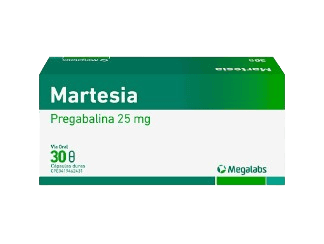 MARTESIA 25MG X 30 CAPSULAS