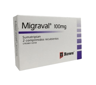 MIGRAVAL 100 MG X 2 COMP