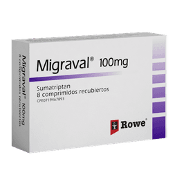 MIGRAVAL 100 MG X 8 COMP