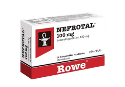 NEFROTAL 100MG X 14 COM