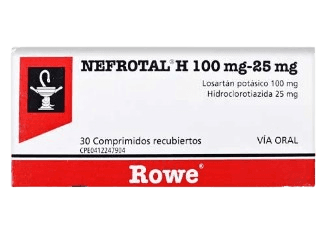 NEFROTAL H 100MG/25MG X 30 COMP