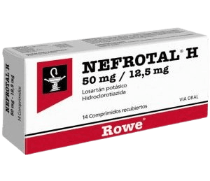 NEFROTAL H 50 MG/12,5MG X 14 COMP