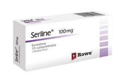 SERLINE 100MG X 10COM