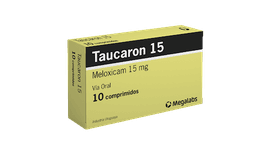 TAUCARON 15 MG X 10 COMP