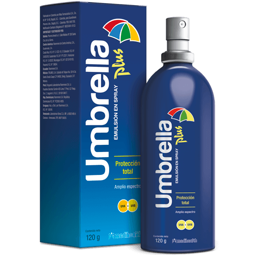 UMBRELLA PLUS SPRAY SPF50+ 120GR