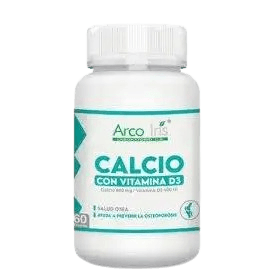 CALCIO CON VITAMINA D3 X 60TAB ARCO IRIS