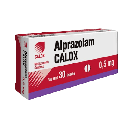 ALPRAZOLAM 0.5MG X30TAB CALOX