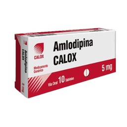 AMLODIPINA 5MG X 10TAB CALOX
