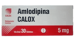 AMLODIPINA 5MG X30 TAB (CALOX)