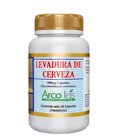 LEVADURA DE CERVEZA X 45CAP ARCO IRIS