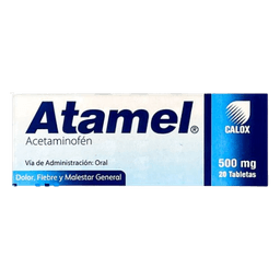 ATAMEL 500 MG X 20 TAB