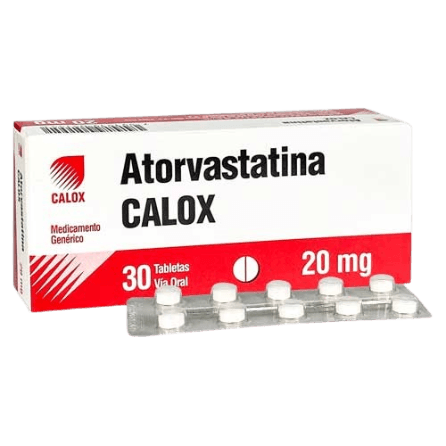 ATORVASTATINA 20MG X 30TAB CALOX