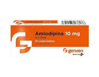 AMLODIPINA 10MG X 10COM GENVEN