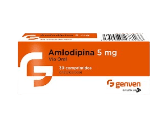 AMLODIPINA 5MG X 30COM GENVEN