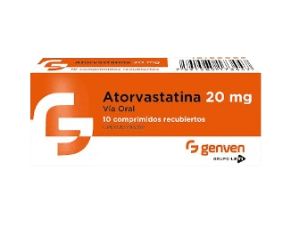 ATORVASTATINA 20 MG X 10 COMP (GENVEN)