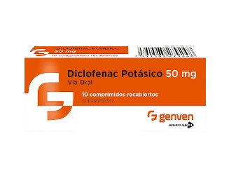 DICLOFENAC POTASICO 50MG X 30COM GENVEN