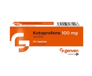 KETOPROFENO 100MG X 20CAP GENVEN