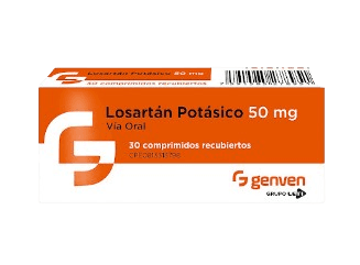 LOSARTAN POTASICO 50MG X 30COM GENVEN