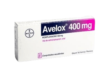 AVELOX 400 MG X 5 COMP