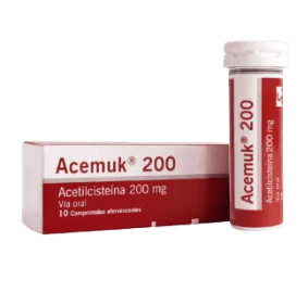 ACEMUK 200MG X 10 COMP EFERVE