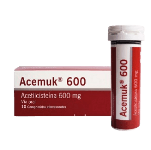 ACEMUK 600MG X 10 COMP EFERVE