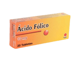 ACIDO FOLICO 10MG X 20 TAB  (MEYER)