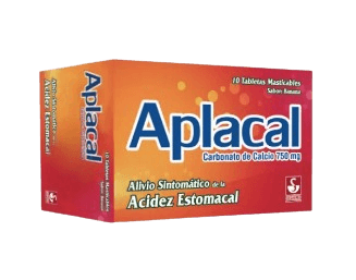 APLACAL 750MG X 10TAB BANANA