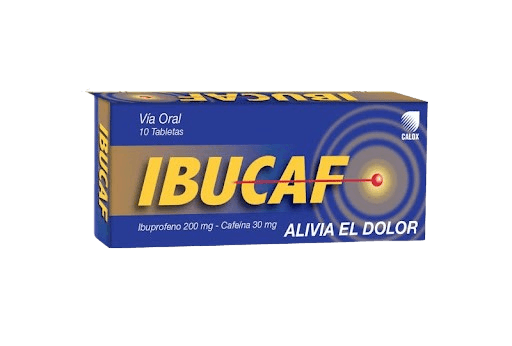 IBUCAF 200MG-30MG X 10TAB