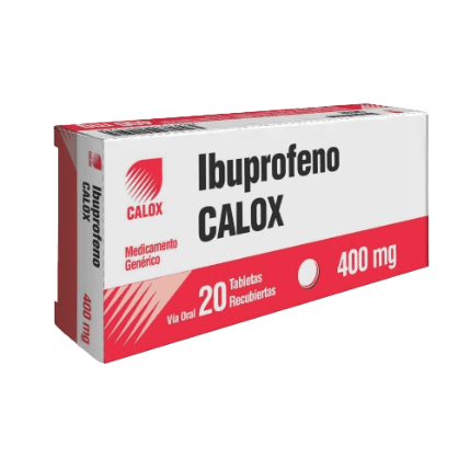 IBUPROFENO 400MG X 20TAB CALOX