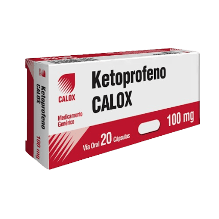 KETOPROFENO 100MG X 20CAP CALOX