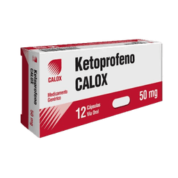 KETOPROFENO 50MG X 12CAP CALOX