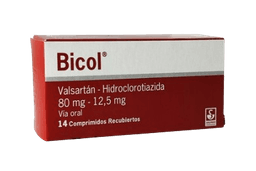 BICOL 80MG/12,5MG X 14 COMPR