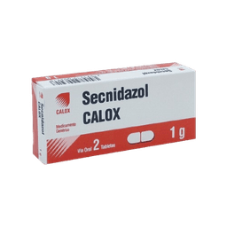 SECNIDAZOL 1GR X 2TAB CALOX