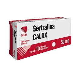 SERTRALINA 50MG X 10TAB CALOX