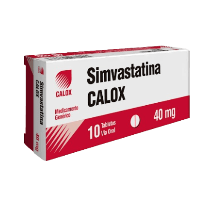 SIMVASTATINA 40MG X 10TAB CALOX