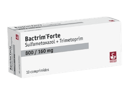 BACTRIM FORTE 800/160MG X 10TAB