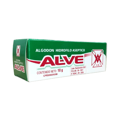 ALGODON ALVE 10G X 1 UND