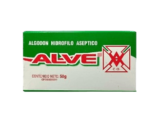 ALGODON ALVE 50G X 1 UND