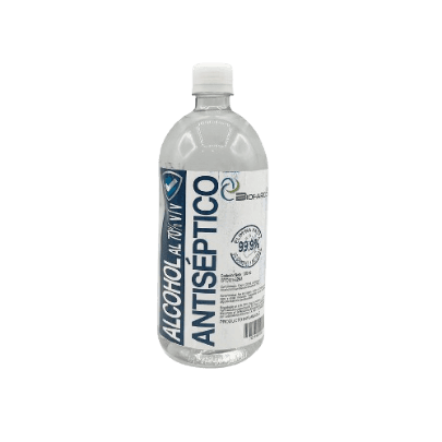 ALCOHOL ANTISEPTICO AL 70% DE 500ML BIOF