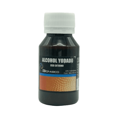 ALCOHOL YODADO 60 ML BIOFARCO