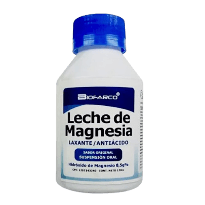 LECHE DE MAGNESIA 120 ML BIOFARCO