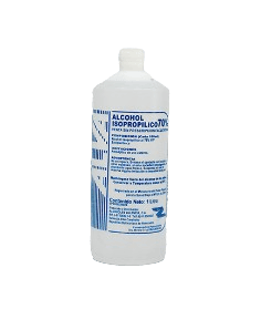 ALCOHOL ANTISEPTICO 70% (ALVA) X 1 LITRO
