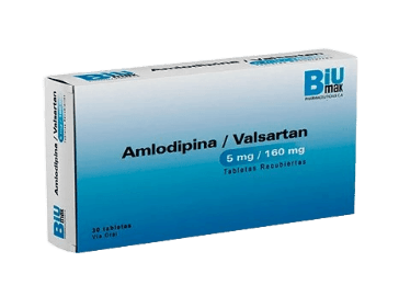 AMLODIPINA 5MG+VALSAR 160MGX10TAB BIUMAK